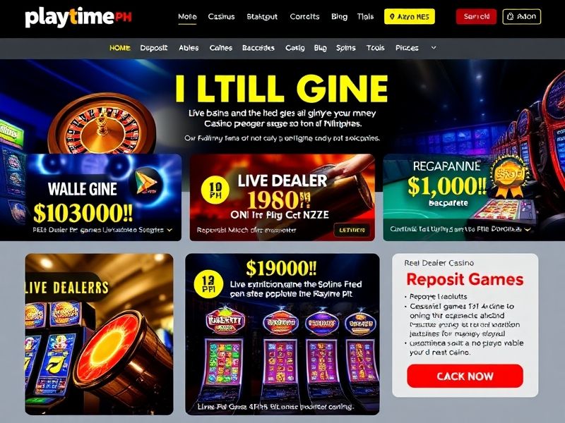 Welcome to Playtime PH Casino – your premier destination for thrilling online casino games, live dealers, bonuses, and lightning-fast withdrawals. Explore a diverse collection of games and exclusive promotions today!